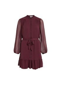 Vila , Chiffonkleid »VIFALIA L/S DRESS - NOOS« Sommerkleid , lila , Kurzes Kleid von Vila