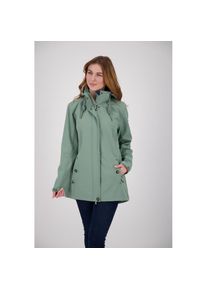 Ankerglut, Unisex, ankerglut Softshellmantel &raquo;PEAK ROBSON WOMEN&laquo; auch in Grossen Gr&ouml;ssen erh&auml;ltlich, slate, 48 (XL), Klassischer Softshellmantel mit 