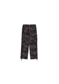 Alpha Industries , Herren,Damen , Cargohose »Jet Pant Camo« , schwarz , Cotton Twill Stoff