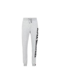 Alpha Industries, Herren, Jogginghose &raquo;Big Letters Jogger&laquo;, grau heather, 4 XL, Normalgr&ouml;ssen, Grammatur: 330 g/m&sup2;