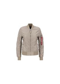 Alpha Industries , Bomberjacke »MA-1 TT Light W« , beige , TT-Nylon Stoff