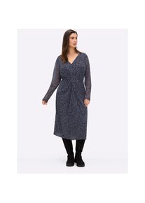sheego , Druckkleid »Mesh-Kleid«