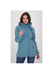 Ankerglut, Unisex, ankerglut Softshellmantel &raquo;PEAK ROBSON WOMEN&laquo; auch in Grossen Gr&ouml;ssen erh&auml;ltlich, hellblau, 52 (XXL), Klassischer Softshellmantel 