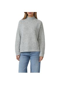 s.Oliver , Strickpullover, mit Rippbündchen , grau , Pullover von s.Oliver Red Label