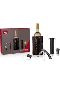 Weinkühler »Vacu Vin Wine Wine Essentials Geschenkset« , schwarz , Vacuvin