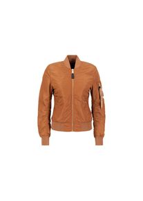 Alpha Industries, Unisex, Bomberjacke &raquo;MA-1 VF Light W&laquo;, hazel braun, M, Flight Nylon Stoff