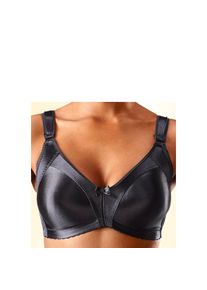 Naturana , Minimizer-BH, Shaping-Effekt, breite Träger, feminin, ohne Bügel, Satin , schwarz , Minimizer Soft BH von Naturana
