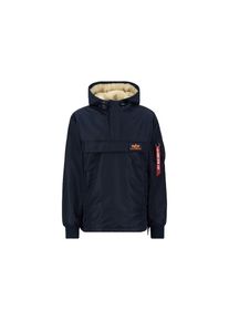 Alpha Industries, Herren, Anorak &raquo;HPO Anorak&laquo;, rep.blau, XS, Flight Nylon Stoff
