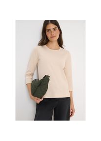 Cecil , 3/4-Arm-Shirt, mit 3/4-Ärmel , beige , Shirt von Cecil