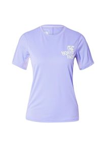 The North Face Funktionsshirt 'SUNRISER' Damen, pastellgelb / flieder / helllila / weiß, Größe S