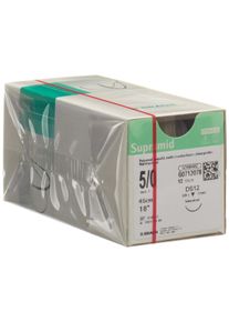 Supramid 45cm DS 12 5-0 schwarz
