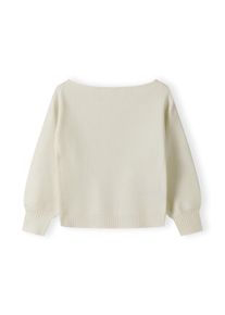 MINOTI Pullover M&auml;dchen Gr&ouml;&szlig;e 98/104 naturwei&szlig;