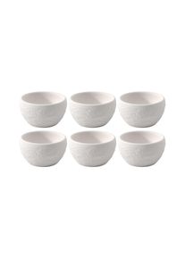 Villeroy & Boch Eierbecher »Eierbecher Manufacture 6 Stück«, (6 tlg.) , weiss , Villeroy & Boch