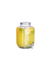 Getränkespender »5 Liter« , silberfarben , Relaxdays