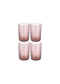 Glas »Kusintha«, (1 tlg.) , pink , Bitz