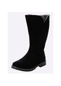 sheego , Weitschaftstiefel , schwarz