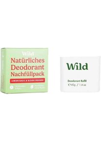 Wild Deo Stick Lemon Basil & Blood Orange Nachfüllung, 40 g