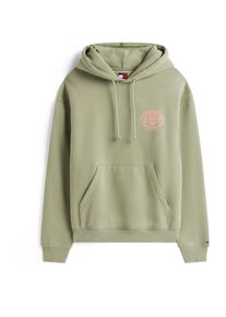 Tommy Jeans Sweatshirt 'NOVELTY' Herren Gr&ouml;&szlig;e M pastellgr&uuml;n / wei&szlig;