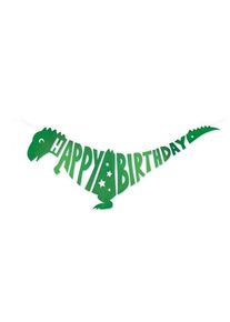 DIY Birthday Dino Girlande