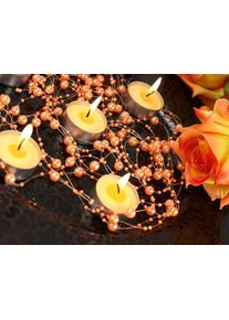 partydeco Fasce per perle 5 deco arancio 130 cm