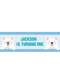 DIY Partybär Banner 1,5m