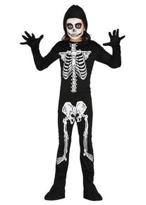 Halloween Skelett Kinderkostüm