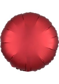 Amscan Noble ballon en aluminium satiné rouge rubis 43cm