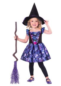 Amscan Costume strega mistica per bambina ecosostenibile