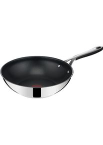 Wok »Jamie Oliver Essentials Wokpfanne« , silberfarben , Tefal