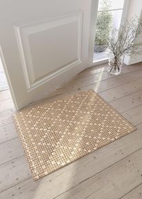 Paillasson imprimé en beige35x55 cm, Couleur/Motif: naturel imprimé, bonprix