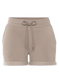 Lascana Witt Damen Relaxshorts, taupe, Größe 40/42, 60% Baumwolle, 40% Polyester
