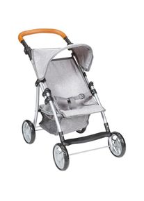 KNORRTOYS , Puppenbuggy »Liba - Stone Brown« , grau
