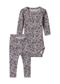 name it, Set 'NBFOALIA', lilas / noir / blanc
