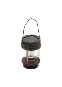 Eglo Leuchten Eglo LATERNE Solarleuchte LED Braun, 1-flammig