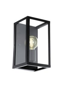 Eglo Leuchten Eglo CHARTERHOUSE Wandleuchte Schwarz, 1-flammig