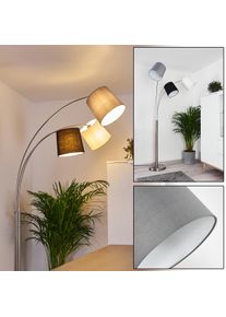 hofstein Bernardino Bogenleuchte Nickel-Matt, 3-flammig