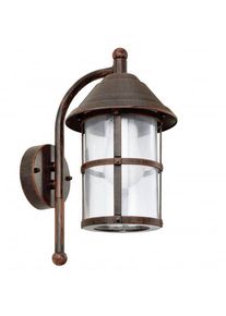 Eglo Leuchten Eglo SAN TELMO Wandaussenleuchte Dunkelbraun, 1-flammig