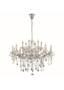 Ideal Lux FLORIAN Kronleuchter Chrom, 18-flammig