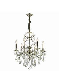 Ideal Lux GIOCONDA Kronleuchter Silber, 6-flammig