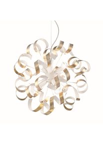 Ideal Lux VORTEX Hängeleuchte Weiß, 6-flammig