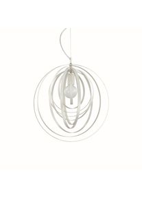 Ideal Lux DISCO Hängeleuchte Weiß, 1-flammig