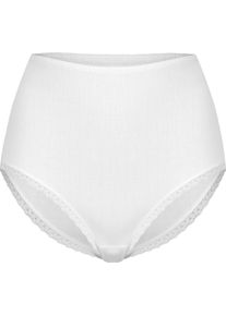 wäschepur Damen Taillenslip weiss