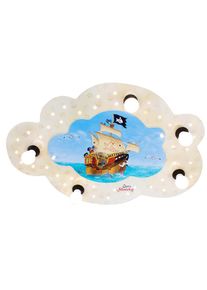 Elobra SEE Wand-/Deckenleuchte Cremefarben, 5-flammig