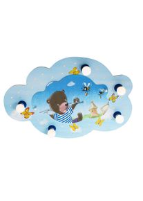 Elobra ANGEL Wand-/Deckenleuchte Blau, 5-flammig