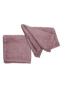 Stoffserviette »Liska 40 cm«, (6 St.) , lila , Pichler