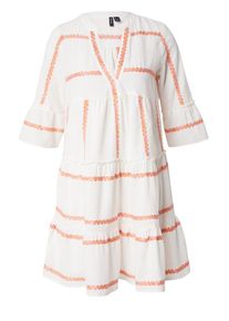 V&eacute;ro Moda Vero Moda Tunika 'DICTHE' Damen Gr&ouml;&szlig;e S orange / pink / wei&szlig;