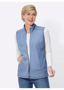WITT Damen Fleeceweste mit Antipilling-Ausr&uuml;stung, bleu, Gr&ouml;&szlig;e 42, 100% Polyester