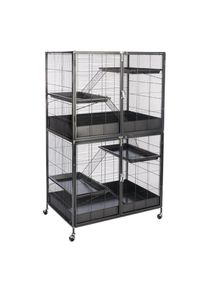 TIAKI Kleintierk&auml;fig &Eacute;tag&egrave;re + Add-on Kleintier