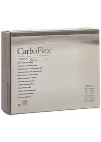 Carboflex Aktivkohle Verband 10x10cm steril