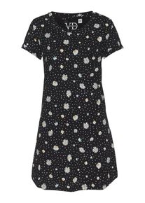 Vivance, Femmes Chemise de nuit 'Dreams', jaune / vert / noir / blanc